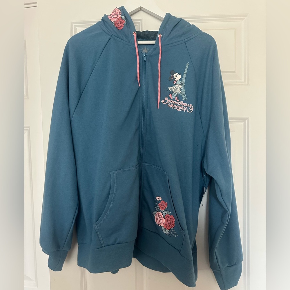 Disney Mademoiselle Minnie Teal Jacket